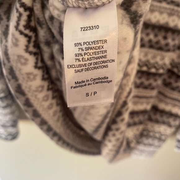 Nautica Fleece Pajama Top Size Small - Picture 11 of 11